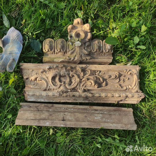 Лепнина декор для камина старина