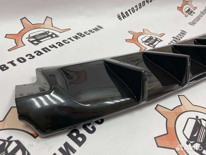 Диффузор заднего бампера Приора Хечбек