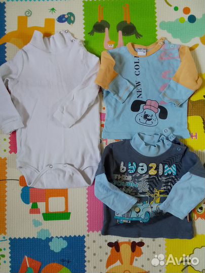 Вещи пакетом на мальчика 80 86