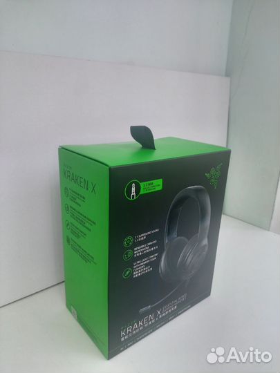 Новые Игровые наушники Razer Kraken X Lite