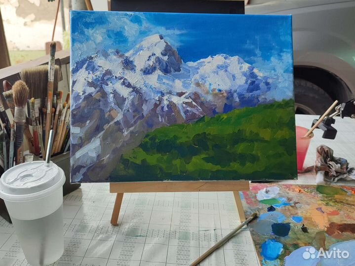 Картина маслом на холсте 