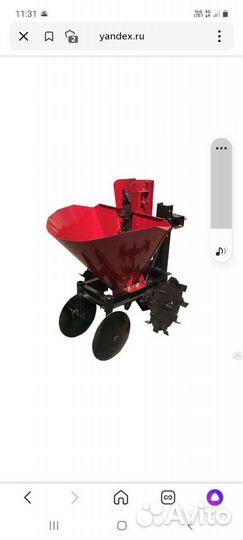 Сажалка картофеля для мотоблока