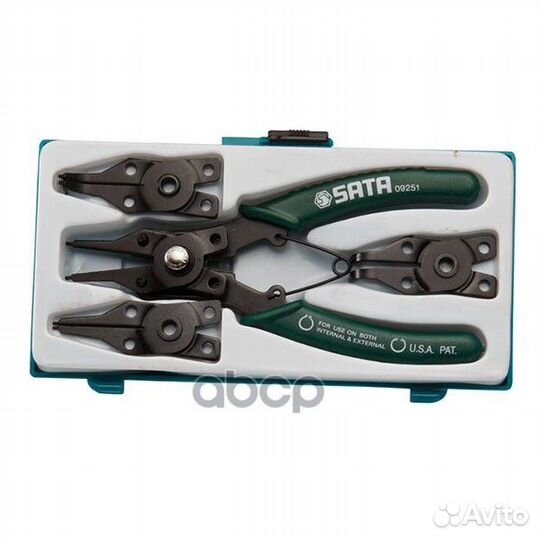 09251 Набор для стопорных колец SATA. 5 предмет