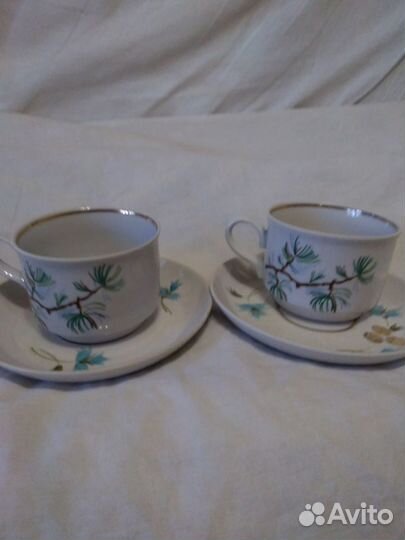 Фарфор:чайные пары