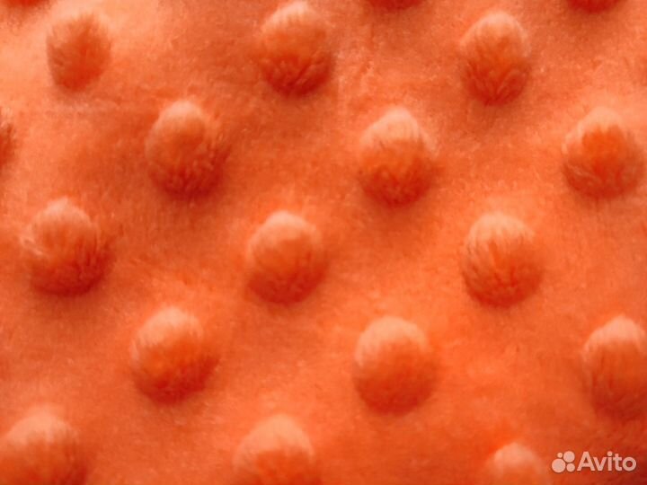 Плюш Минки оранжевый отрез 2*1,65м