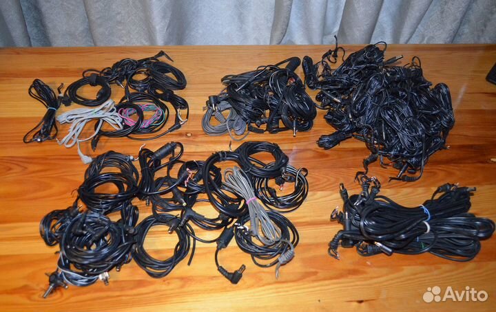 Провода с разъёмами от бп оргтехники и электроники