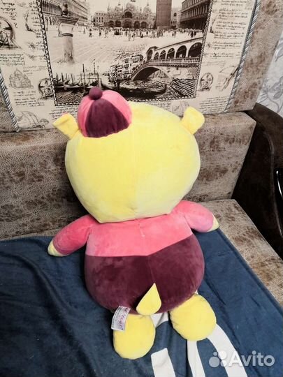 Мягкая игрушка бегемот