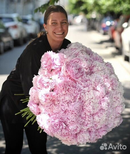 Букет из Голландских Пионов Цветы с доставкой
