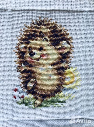Картина вышитая крестом Ангел
