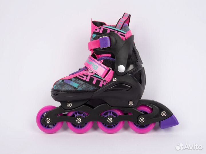 Ролики sitis Young Black-Purple Lip108