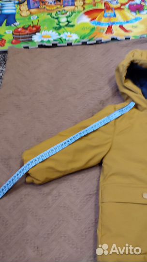 Куртка, штаны, ботинки демисезонные, шапочка 92