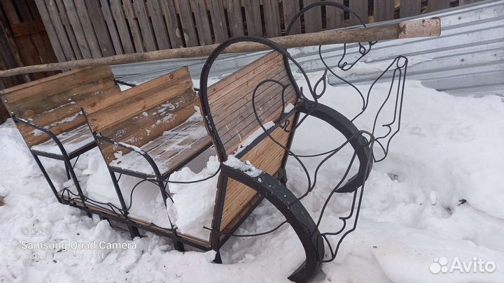 Сани для лошади