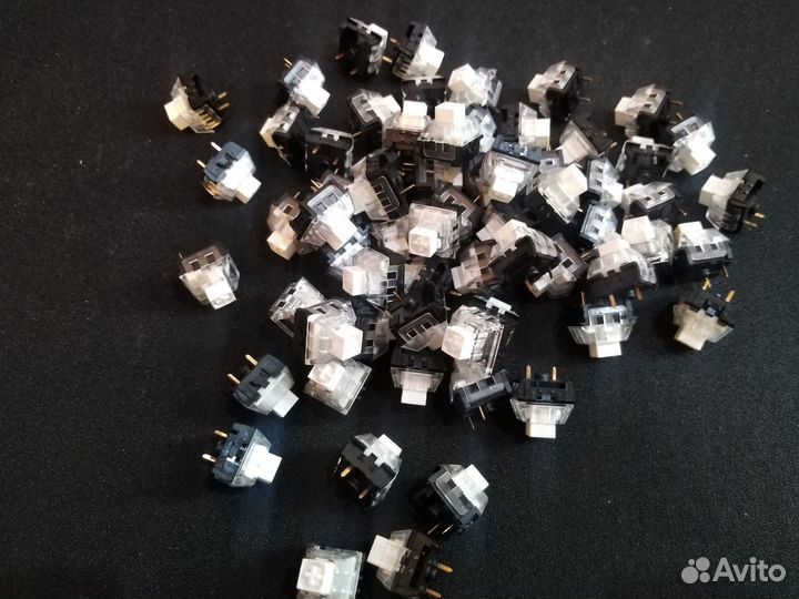 Переключатели Kailh box white 65шт