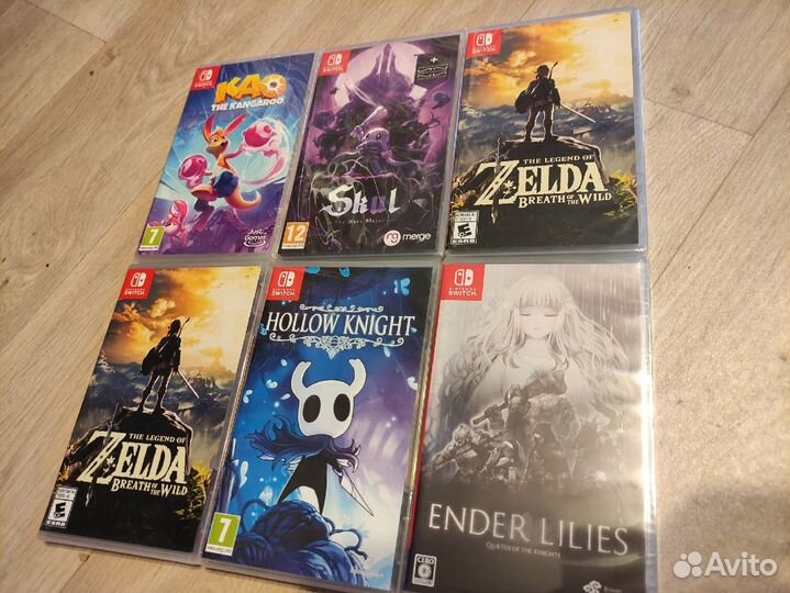 Игры для Nintendo Swich (новые, редкие)
