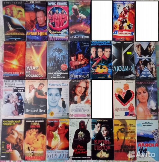 Видеокассеты vhs