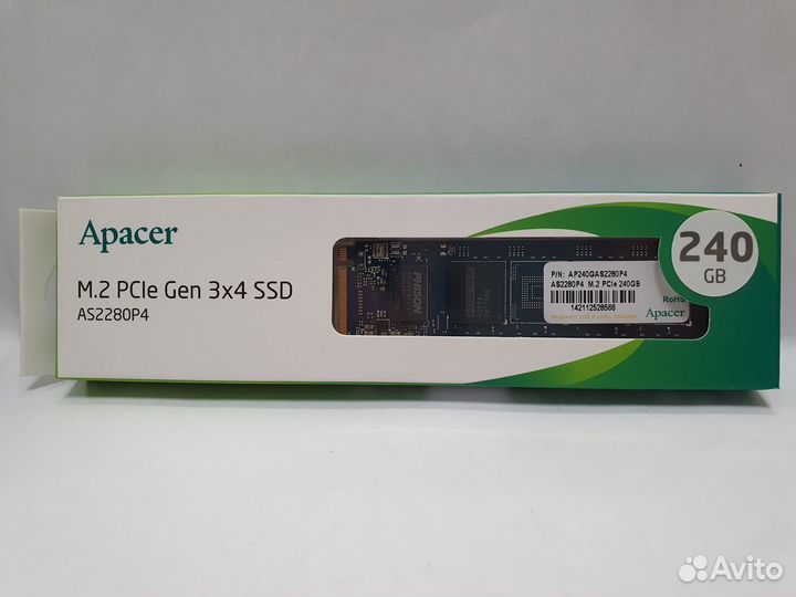 Твердотельный накопитель 240GB Apacer AP240GAS2280