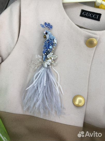 Брошь из бисера