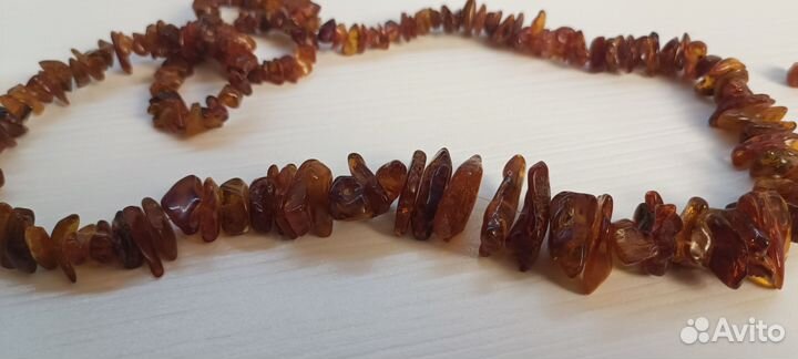 Янтарные бусы СССР
