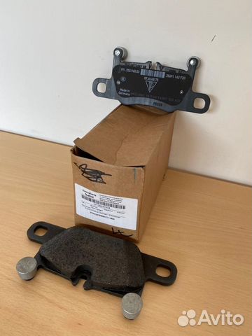 Колодки тормозные задние, Porsche Carrera 991