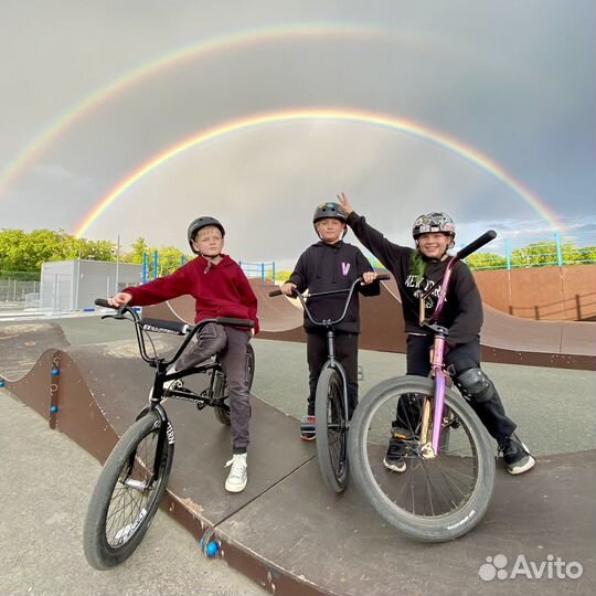 Обучение BMX с тренером (велозанятия)