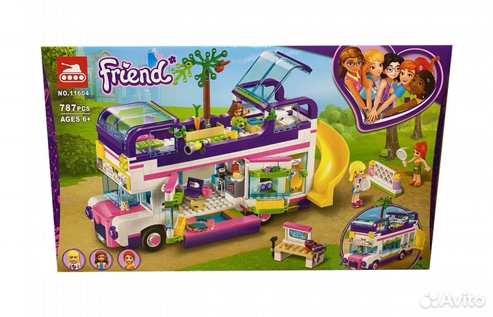 Конструктор Френдс 11604 Автобус для друзей