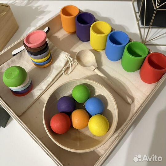 Набор деревянных сортеров Ulanik