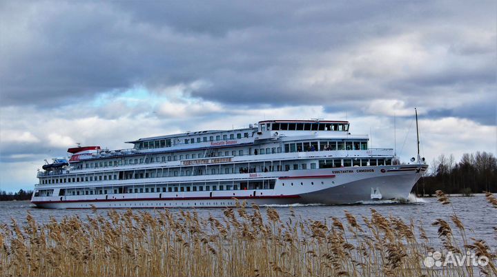 Круиз на теплоходе константин симонов (7 дн/6 н.)