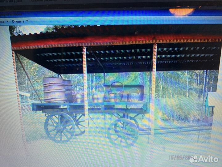 Телега для лошади