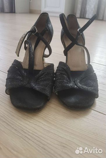 Туфли для бальных танцев кожа 36