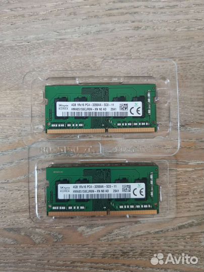 Hynix DDR4 4GB PC 3200 озу для ноутбука