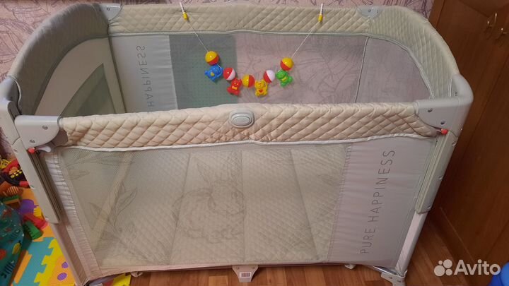 Детская кроватка манеж складная
