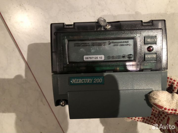 Электросчетчик Мерккрий 200