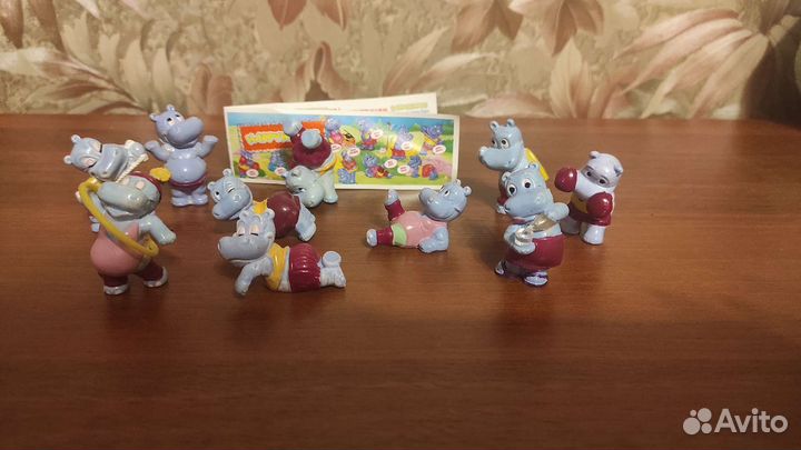 Киндер Бегемотики фитнес 90-х