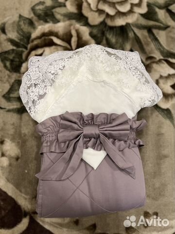 Одеяло и уголок на выписку новорожденного осень