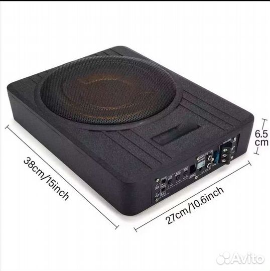 Сабвуфер под сиденье