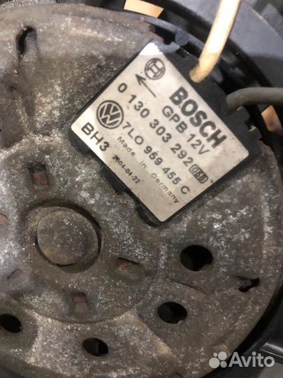 7L0 959 455 E Вентилятор охлаждения VW touareg