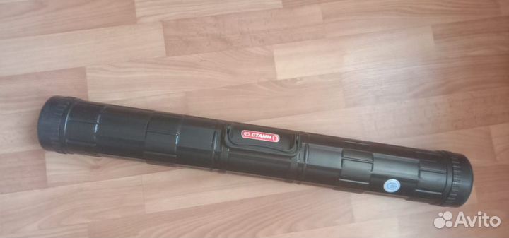 Тубус пластиковый с ручкой 67 см, диаметр 9 см