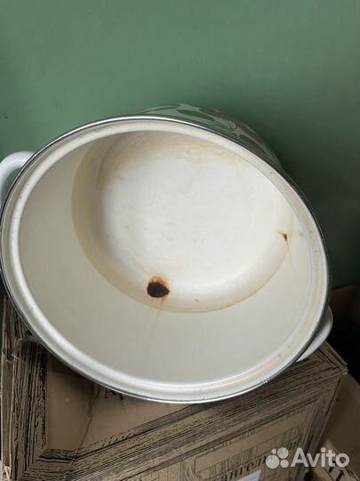 Кастрюля эмалированная 5 литров