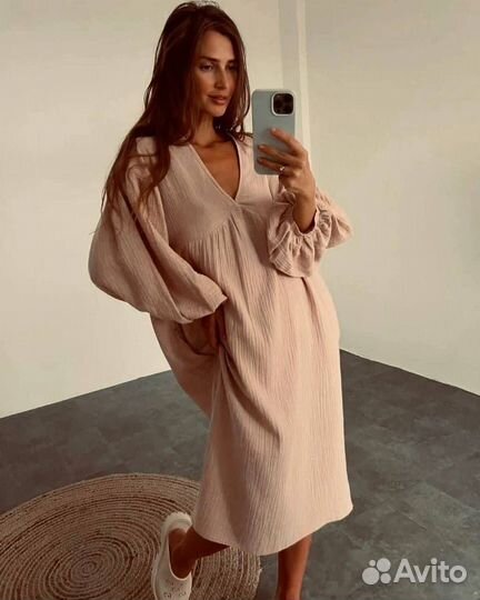 Платье женское оверсайз