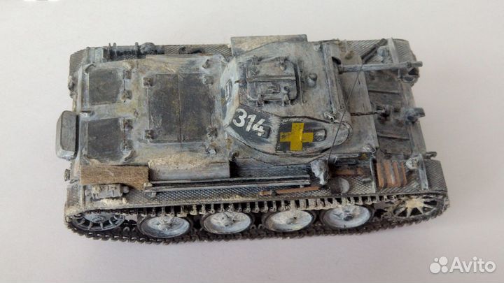 Модель танка Pz II Ausf. D., Моделист. 1/35