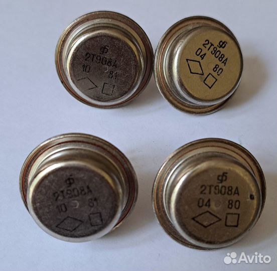 Транзистор 2Т908А радиодетали СССР