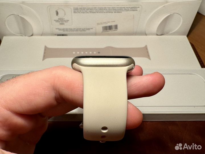 Apple Watch 7 45 mm Starlight A2474