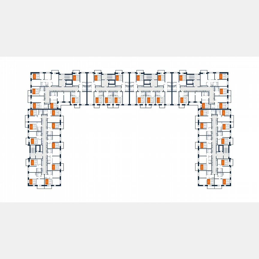 2-к. квартира, 67,8 м², 4/9 эт.