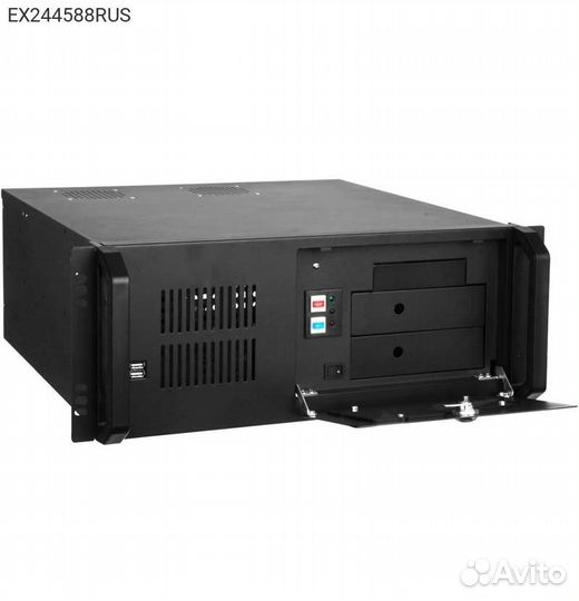 Корпус Exegate Pro 4U4020S Rack 500Вт чёрный 4U, E