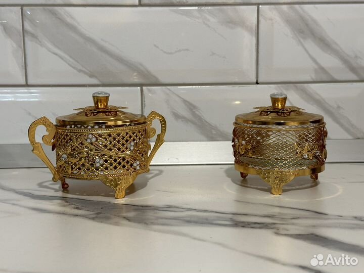 Поднос салфетница сахарница