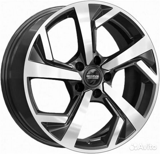 Скад KL-328 7x18 5x108 ET 33 Dia 60.1 (графит)