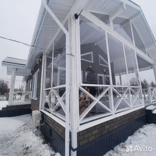 Тонированные мягкие окна