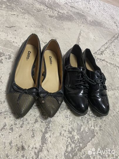 Балетки, ботинки