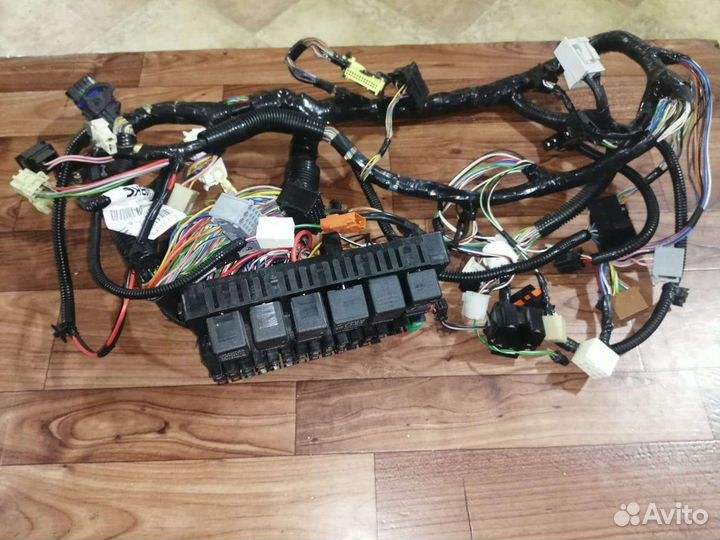 Приборка гранта и проводка под панель