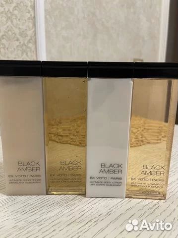 Ex Voto Paris Набор косметики Black Amber 130 ml